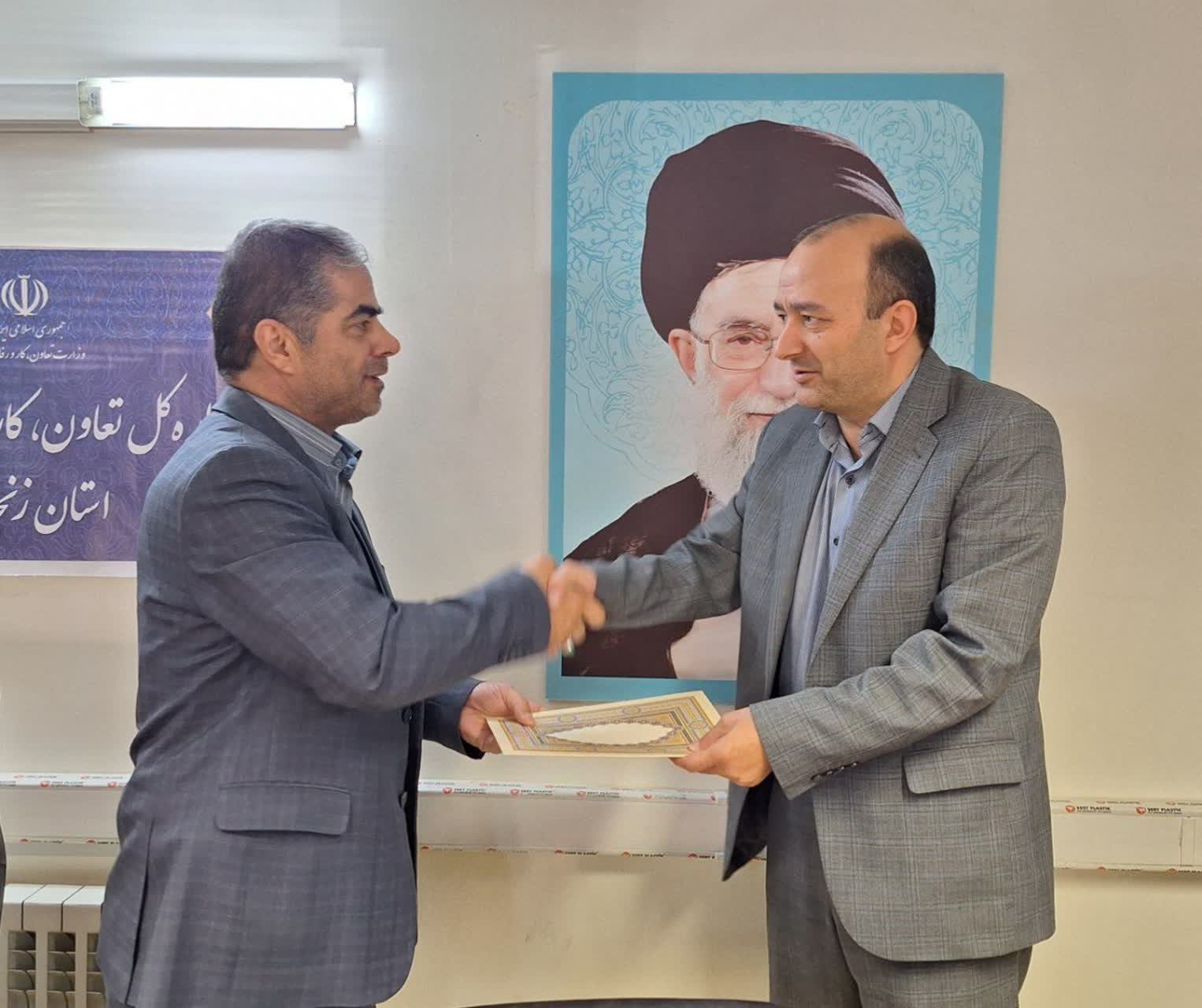 علی کریمی به عنوان سرپرست اداره کل تعاون کار و رفاه اجتماعی معرفی شد
