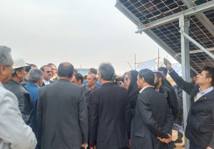 نیروگاه خورشیدی سه‌مگاواتی در ابهر وارد مدار شد