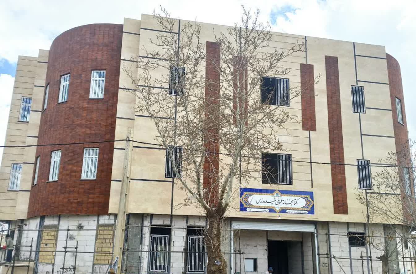 کتابخانه مدرس خرم‌دره در آستانه تکمیل پروژه