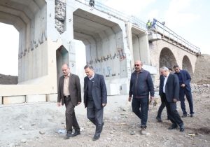 پل تحریب شده راه آهن امین آباد زنجان در چرخه خدمت‌رسانی قرار گرفت