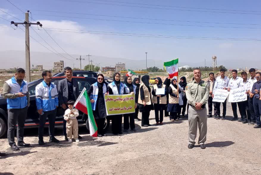 پاکسازی ۱۰ تن زباله در ورودی ابهر؛ تأکید بر نقش مردم در حل بحران پسماند و فاضلاب