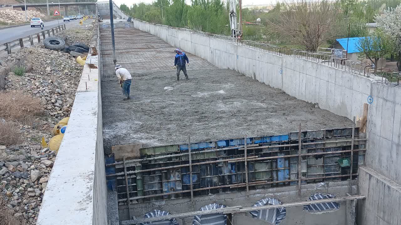 پیشرفت ۶۵ درصدی پروژه تقاطع غیرهمسطح دانشگاه زنجان